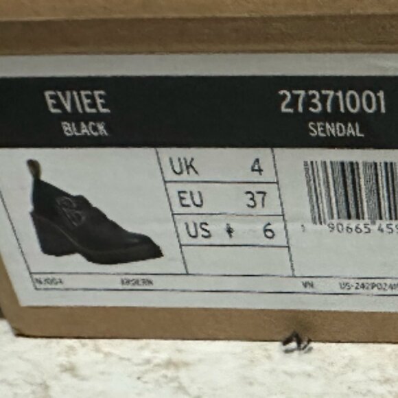 COPY - Dr. Martens EVIEE SENDAL LEATHER HEELED SHOES - Picture 12 of 12